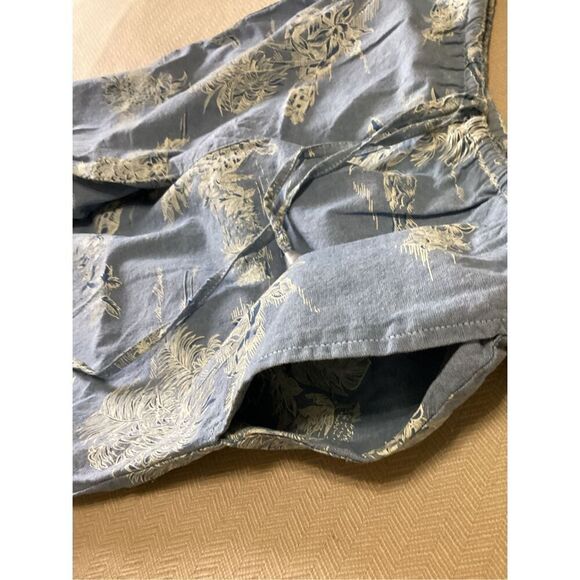 Vintage Capacity Hawaiian Print Culottes Capris S - Picture 10 of 11
